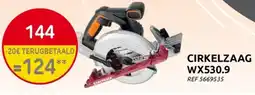 Brico Cirkelzaag WX530.9 aanbieding