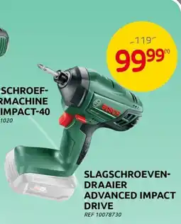 Slagschroeven draaier advanced impact drive