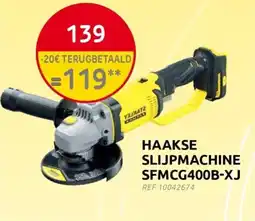 Brico Haakse slijpmachine SFMCG400B-XJ aanbieding