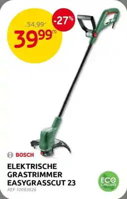 Brico Bosch elektrische grastrimmer easygrasscut 23 aanbieding