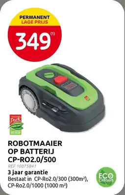 Brico Robotmaaier op batterij CP-RO2.0/500 aanbieding