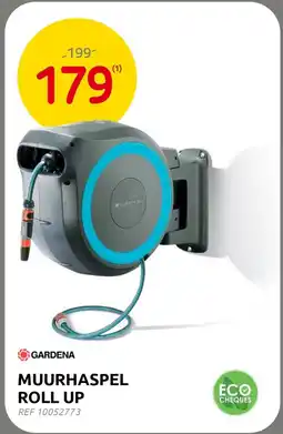 Brico Muurhaspel roll up aanbieding