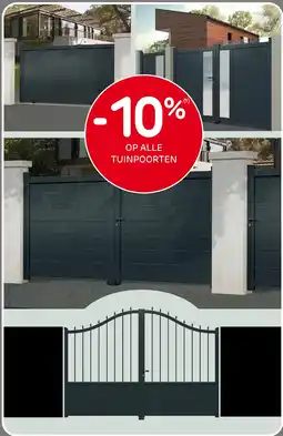 Brico Op alle tuinpoorten aanbieding
