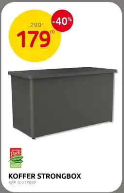 Brico Koffer strongbox aanbieding