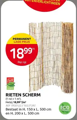 Brico Rieten scherm aanbieding