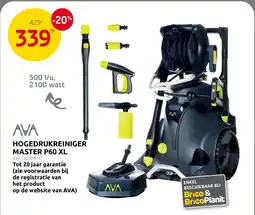 Brico AVA Hogedrukreiniger master P60 xl aanbieding