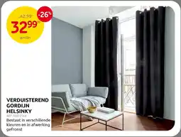 Brico Verduisterend gordijn helsinky aanbieding