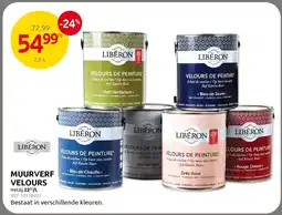 Brico Libéron Muurverf Velours aanbieding