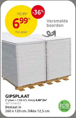 Brico Gipsplaat aanbieding