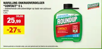 Hubo Navulling onkruidverdelger contact aanbieding