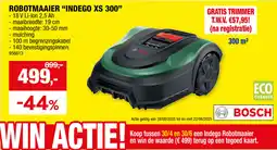Hubo Robotmaaier indego xs 300 aanbieding
