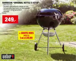 Hubo Barbecue original kettle E-5710 aanbieding