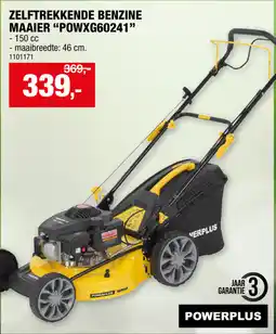 Hubo Zelftrekkende benzine maaier POWXG60241 aanbieding
