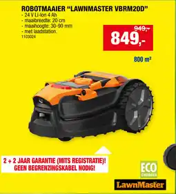 Hubo Robotmaaier lawnmaster VBRM20D aanbieding