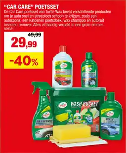 Hubo Car care poetsset aanbieding