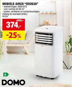 Hubo Mobiele airco DO263A aanbieding