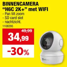 Hubo Binnencamera H6C 2K+ met WIFI aanbieding