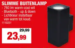 Slimme buitenlamp