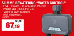 Hubo Slimme bewatering water control aanbieding