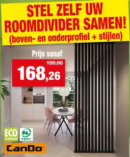 CanDo Boven en onderprofiel + stijlen