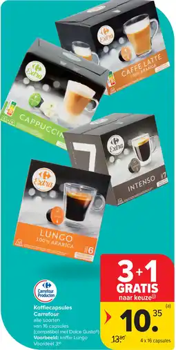 Carrefour Koffiecapsules Carrefour aanbieding