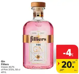 Carrefour Gin Filliers aanbieding
