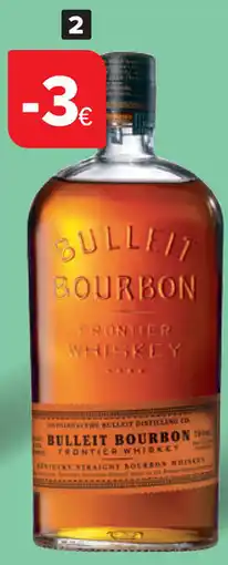 Carrefour Whisky Bulleit Bourbon aanbieding