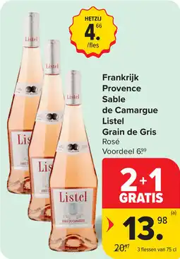 Carrefour Frankrijk Provence Sable de Camargue Grain de Gris aanbieding