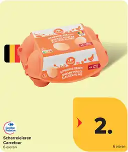 Carrefour Scharreleieren Carrefour aanbieding