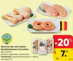 Carrefour Gamma kip van weleer Kwaliteitsketen Carrefour aanbieding