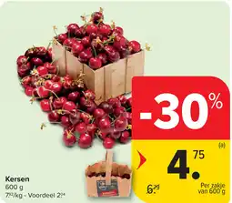 Carrefour Kersen aanbieding