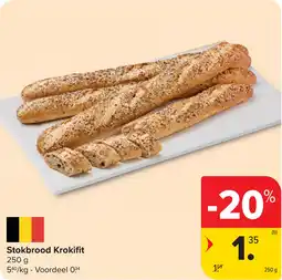 Carrefour Stokbrood Krokifit aanbieding