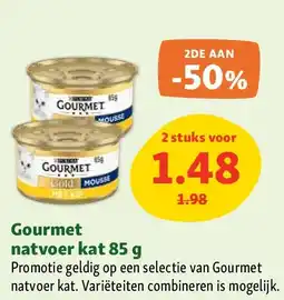 Maxi Zoo Gourmet natvoer kat 85 g aanbieding