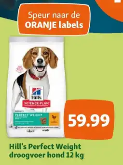 Maxi Zoo Hill's Perfect Weight droogvoer hond 12 kg aanbieding