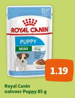 Maxi Zoo Royal Canin natvoer Puppy 85 g aanbieding