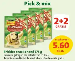 Maxi Zoo Friskies snacks hond 175 g aanbieding