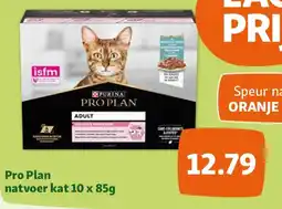 Maxi Zoo Pro Plan natvoer kat 10 x 85g aanbieding