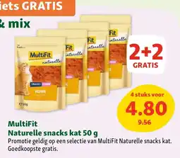 Maxi Zoo MultiFit Naturelle snacks kat 50 g aanbieding