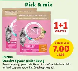 Maxi Zoo Purina One droogvoer Junior 800 g aanbieding