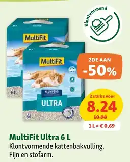 Maxi Zoo MultiFit Ultra 6 L aanbieding
