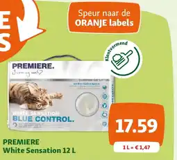 Maxi Zoo PREMIERE White Sensation 12 L aanbieding