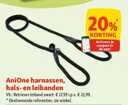 Maxi Zoo AniOne harnassen, hals- en leibanden aanbieding