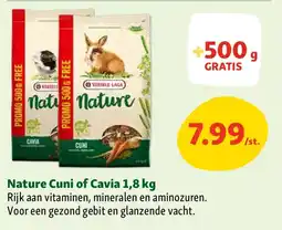 Maxi Zoo Nature Cuni of Cavia 1,8 kg aanbieding