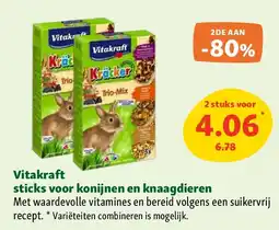 Vitakraft sticks voor konijnen en knaagdieren