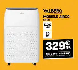 Electro Depot Valberg MOBIELE AIRCO aanbieding