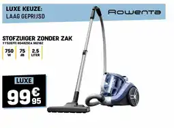 Electro Depot Rowenta STOFZUIGER ZONDER ZAK YY5267FE RO4825EA aanbieding