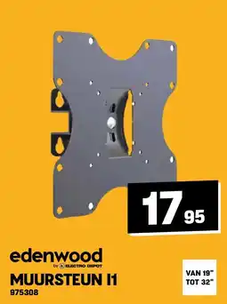 Electro Depot Edenwood MUURSTEUN I1 aanbieding