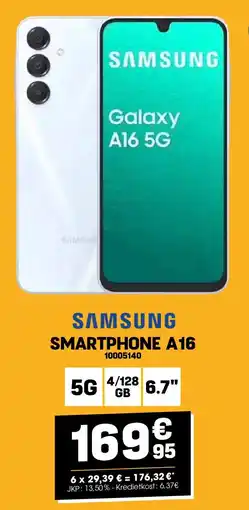 Electro Depot Samsung SMARTPHONE A16 aanbieding