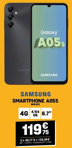Electro Depot Samsung SMARTPHONE A05S aanbieding
