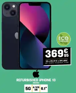 Electro Depot Apple REFURBISHED iPHONE 13 aanbieding